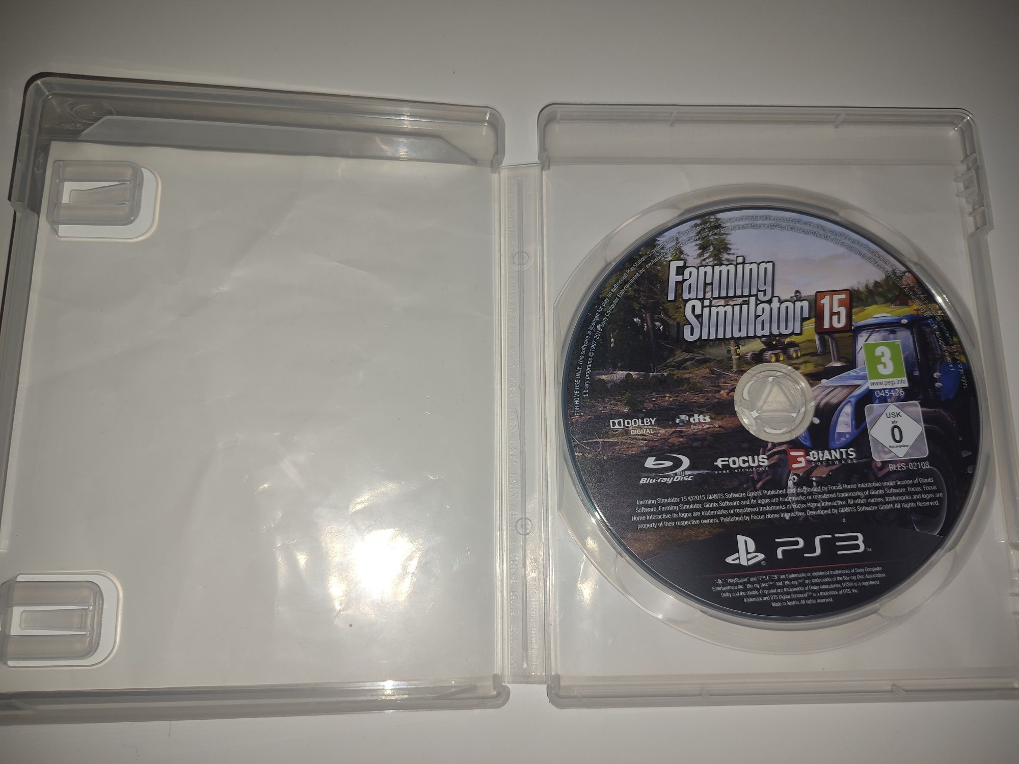 Gra Ps3 Farming Simulator 15 PL gry PlayStation 3 GTA V UFC NFS Mafia