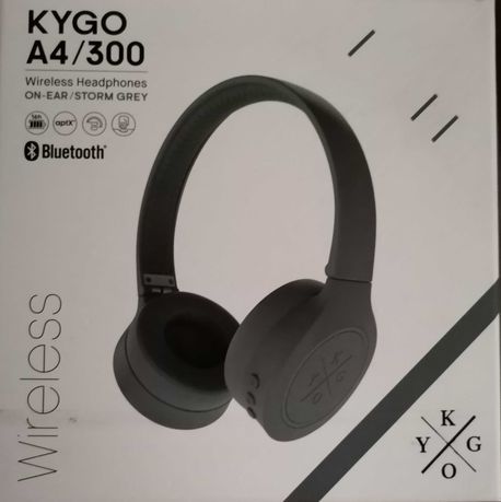 Słuchawki nauszne KYGO A4/300 BT szare- Nowe