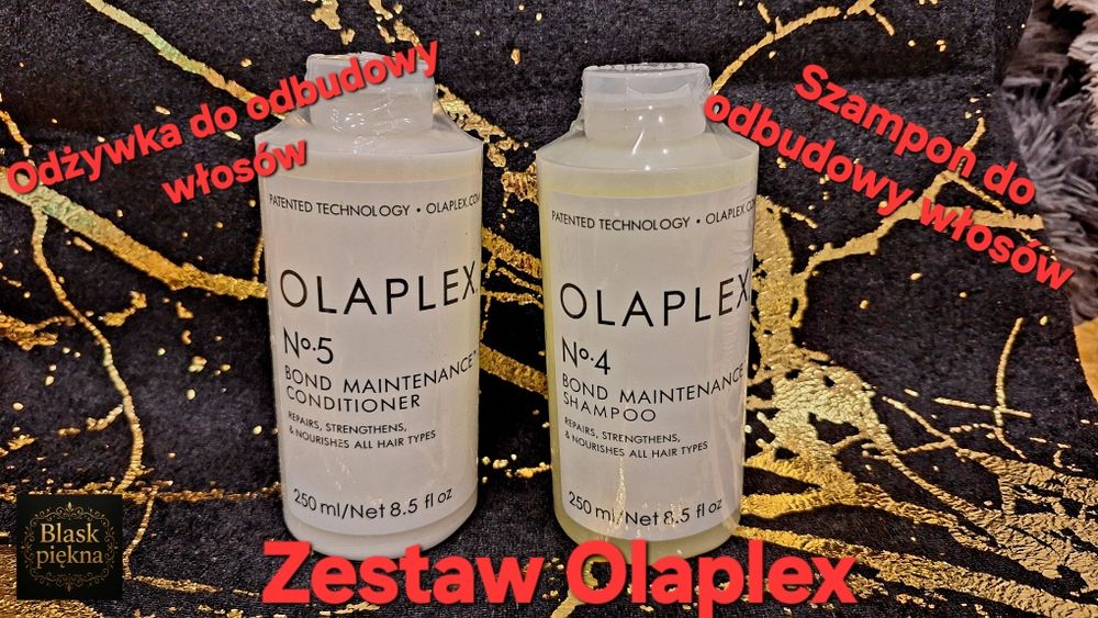 Szampon do odbudowy włosów-Odżywka do odbudowy włosów - Zestaw Olaplex