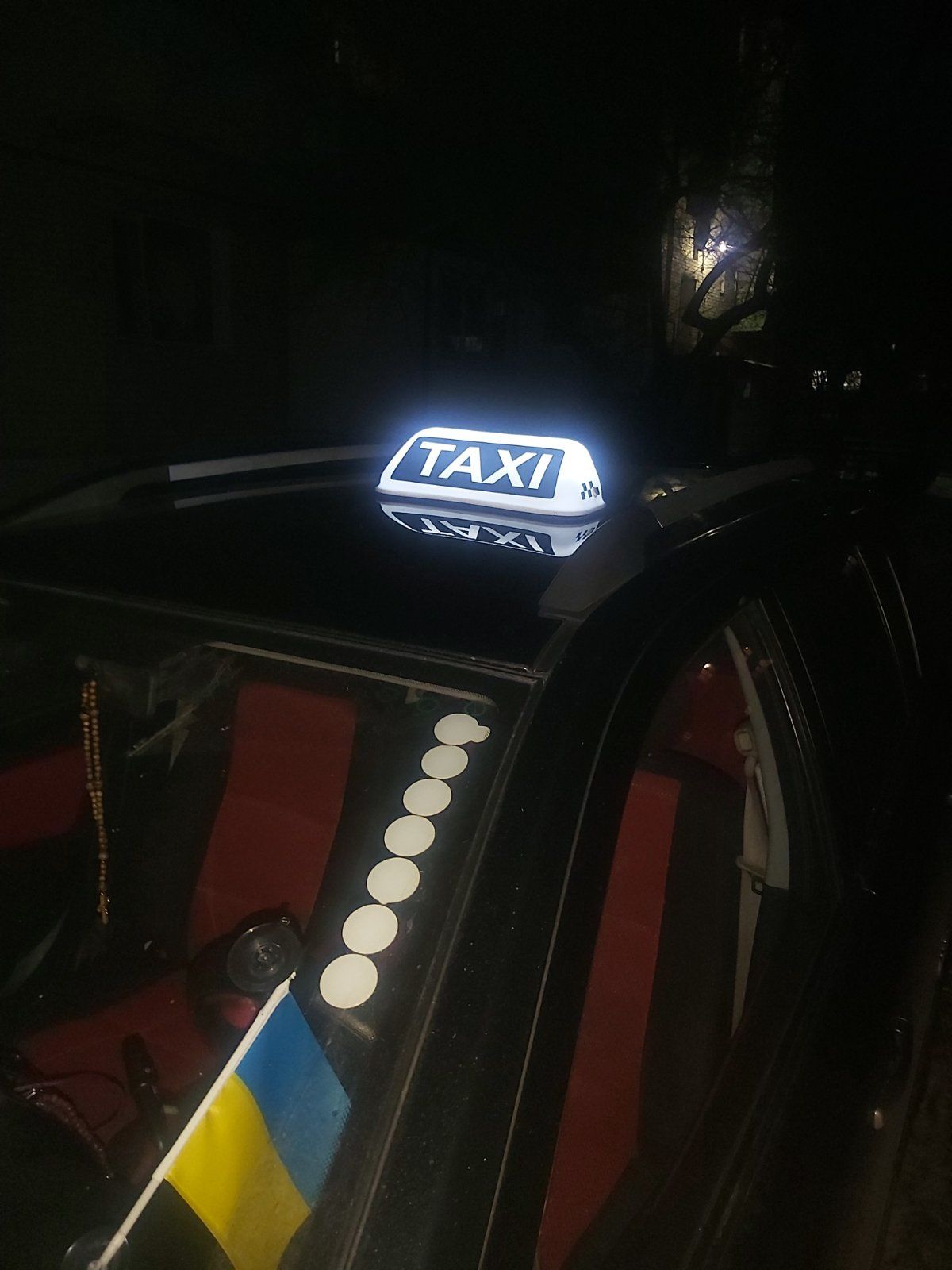 TAXI Шашка , Фишка , Шашка  на аккумуляторе  "Сити плюс" НОВИНКА