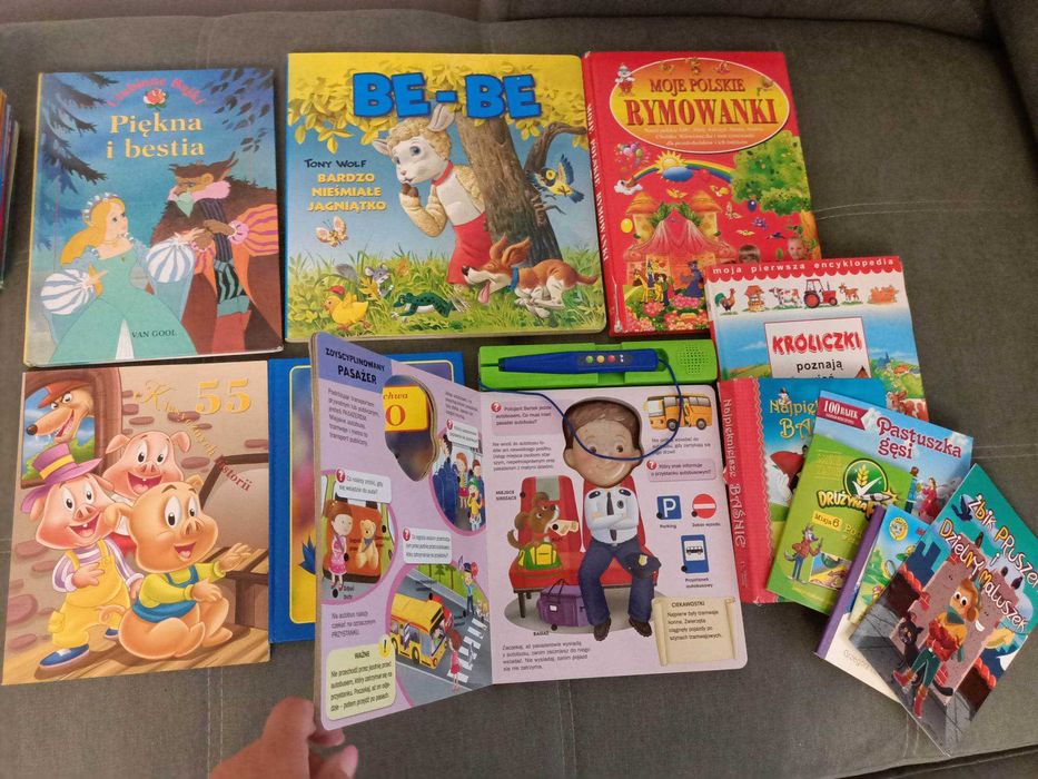 Książeczki dla dzieci -zestaw
