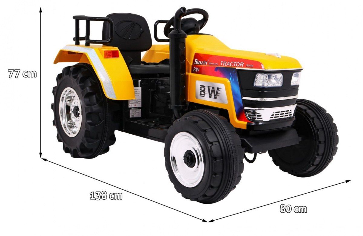 +MAX 60 KG Traktor na akumulator elektryczny BLAZIN BW