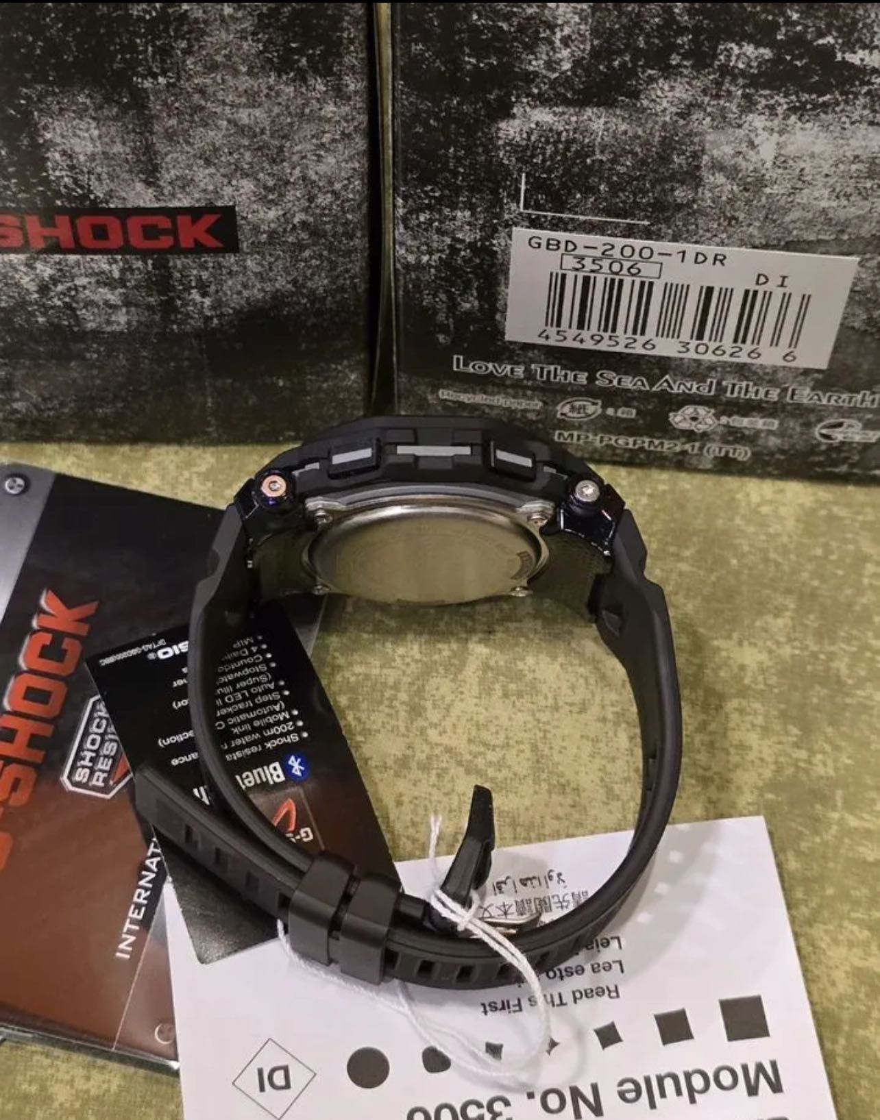 Часы мужские наручные Casio G-Shock GBD-200