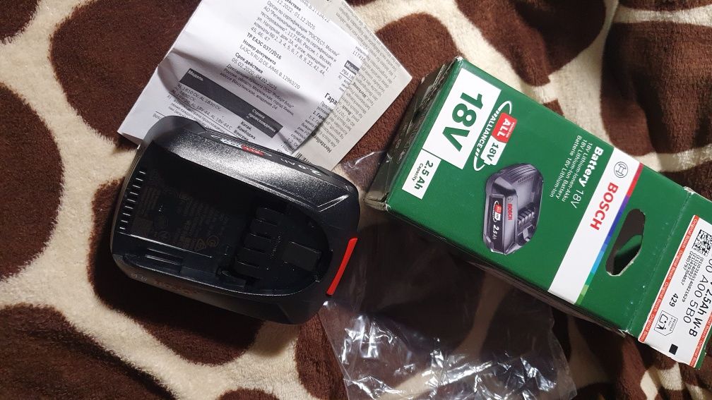 Акумулятор (батарея) Bosch 18v 2.0ah