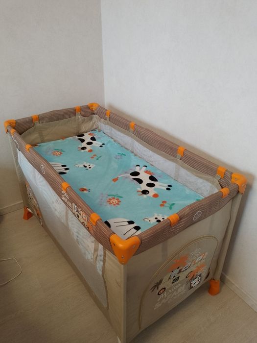 Манеж-кроватка Bertoni Nanny з матрацом