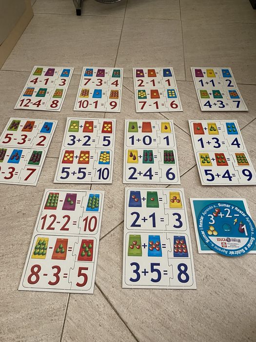 Jogo de raciocínio 5-6 anos como novo!