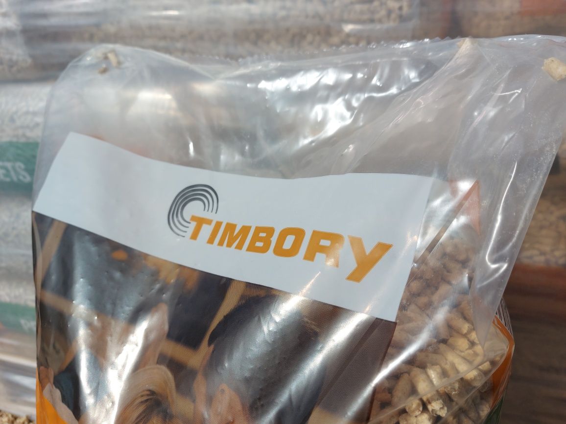 Pellet drzewny 6 mm Timbory ENplus A1 - promocja - dostawa HDS / winda