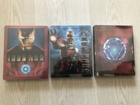 Trilogia Ironman blu-ray steelbook