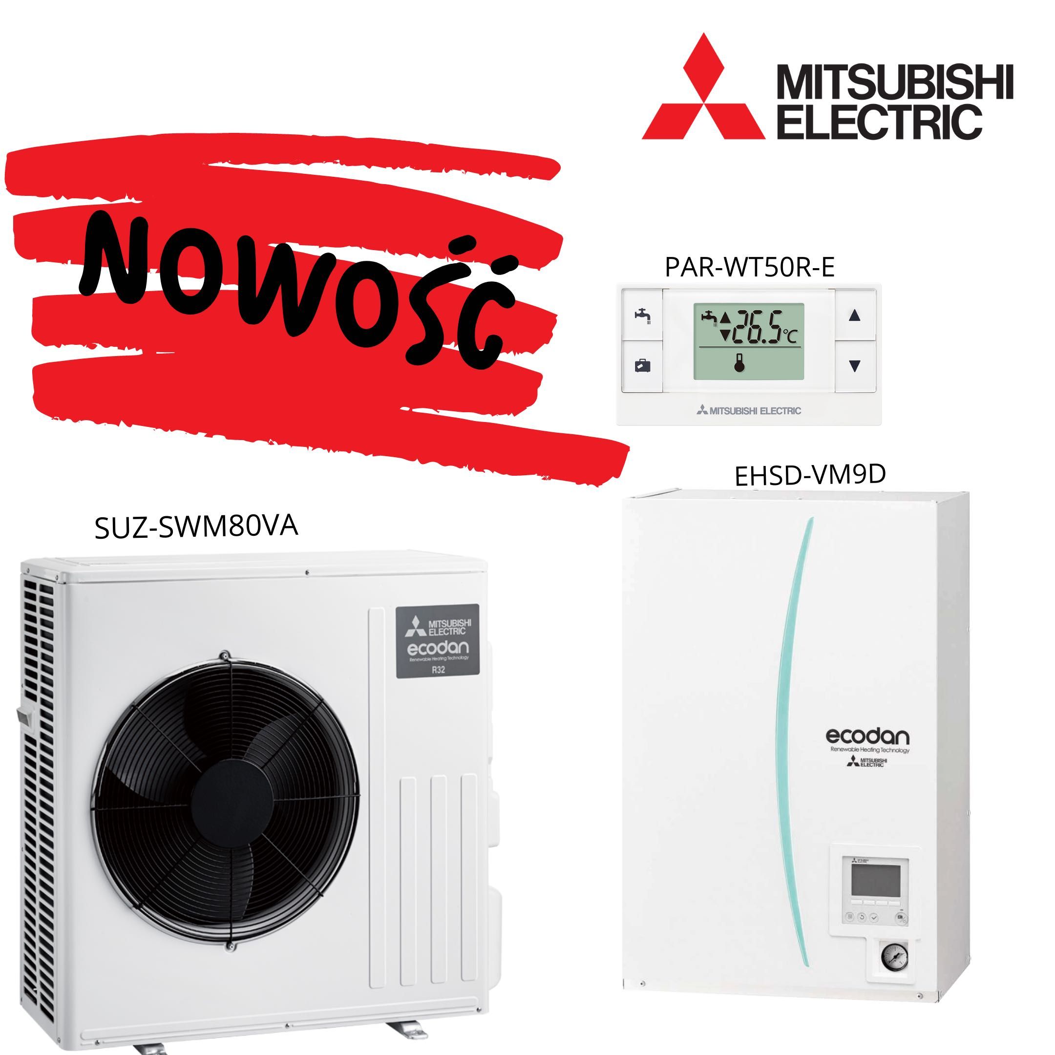 Pompa ciepła Mitsubishi Electric ECOINVERTER 8 KW DOSTĘPNE