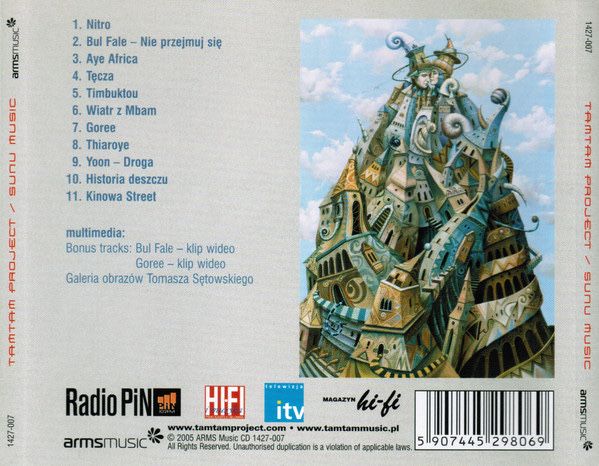 Multimedialna płyta TAM TAM Project „Sunu Music”