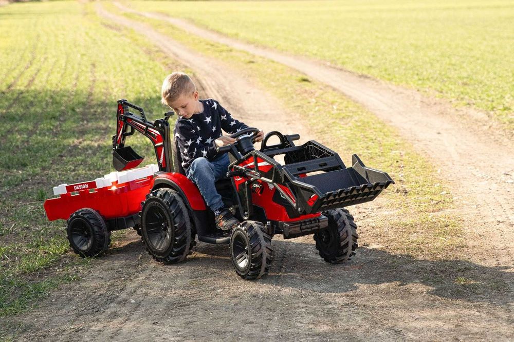 TRAKTOREK XXL! Pojazd na akumulator sx2068 24V 400W dla dzieci 24V10AH