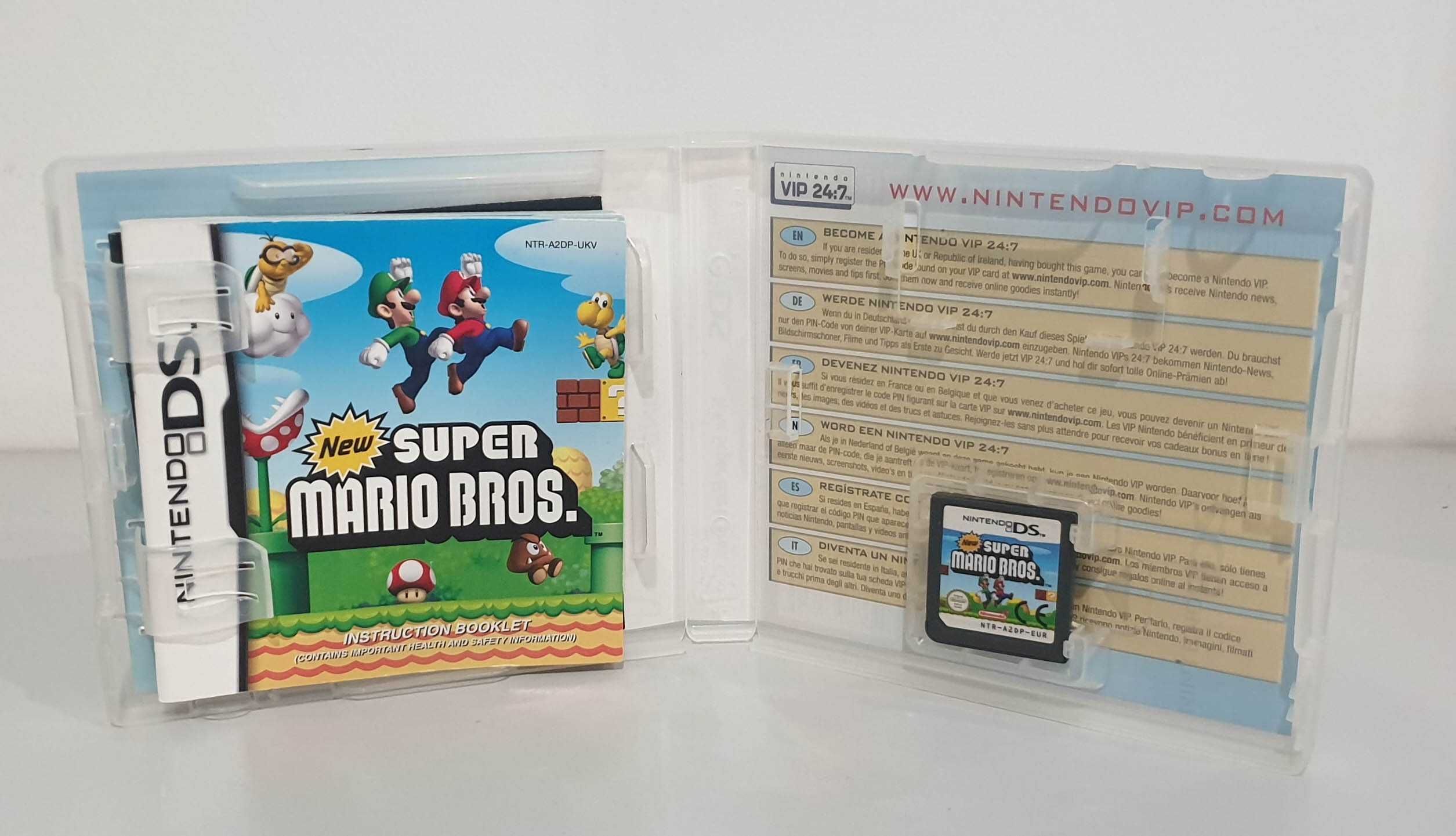 Gra Nintendo DS New Super Mario Bros Angielska sprawna Komplet 3ds 2ds