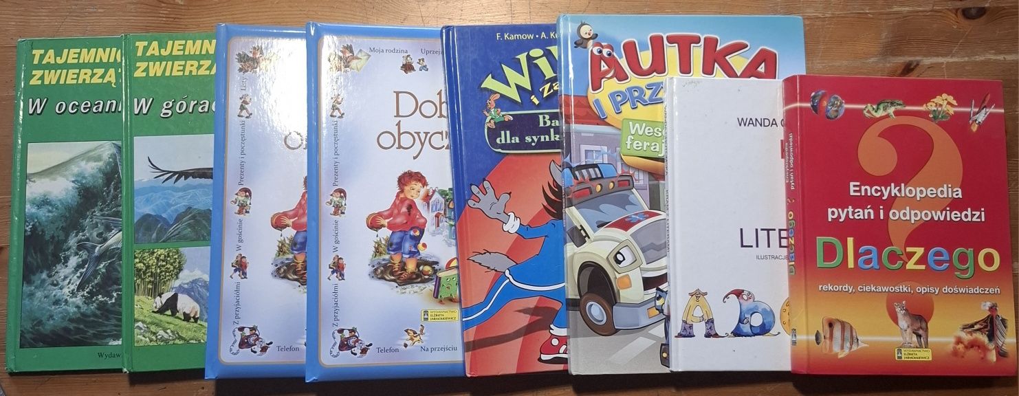 8 książek dla dzieci