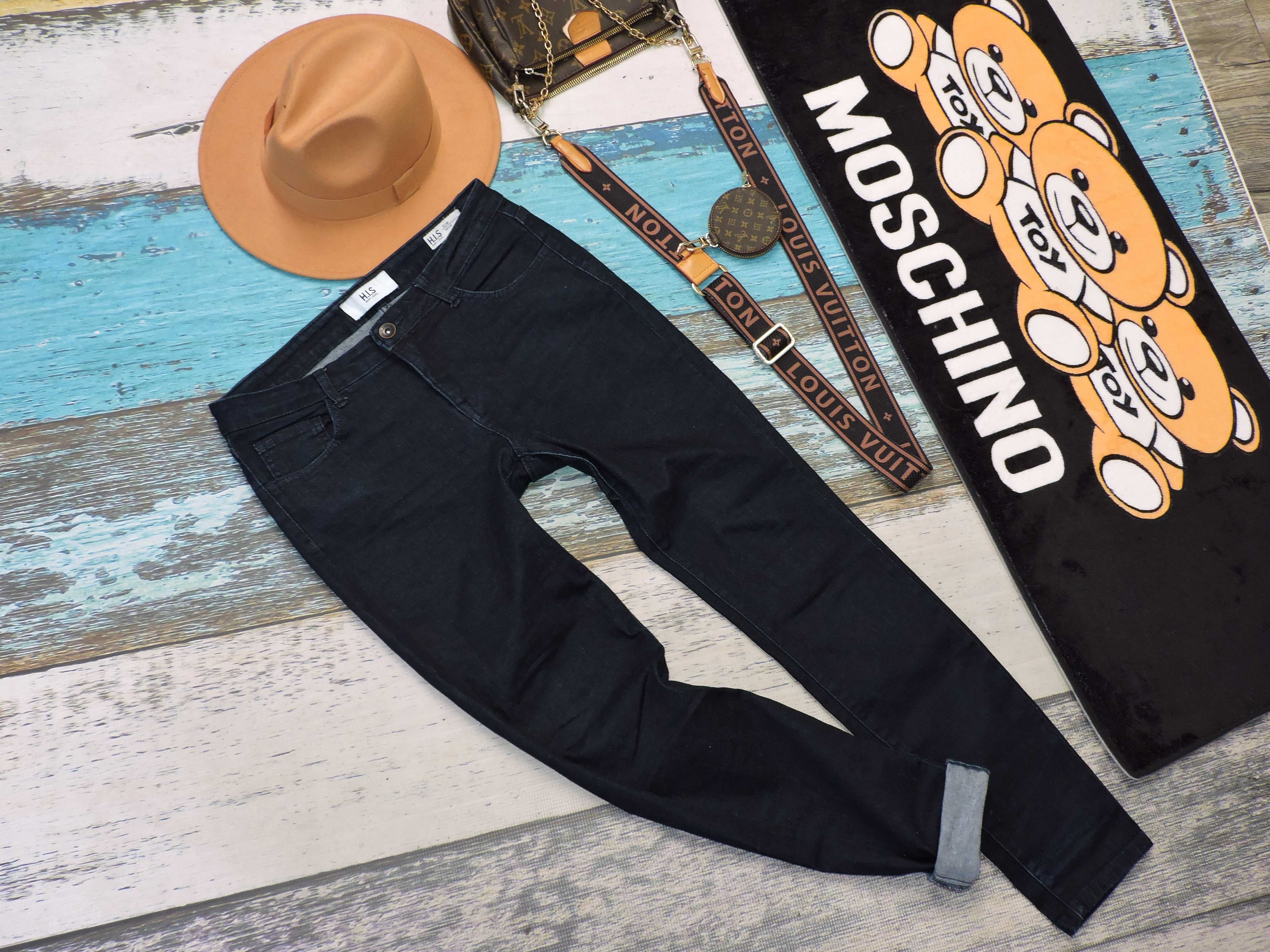H.I.S Oryginalne spodnie  rurki jeans r 29/30