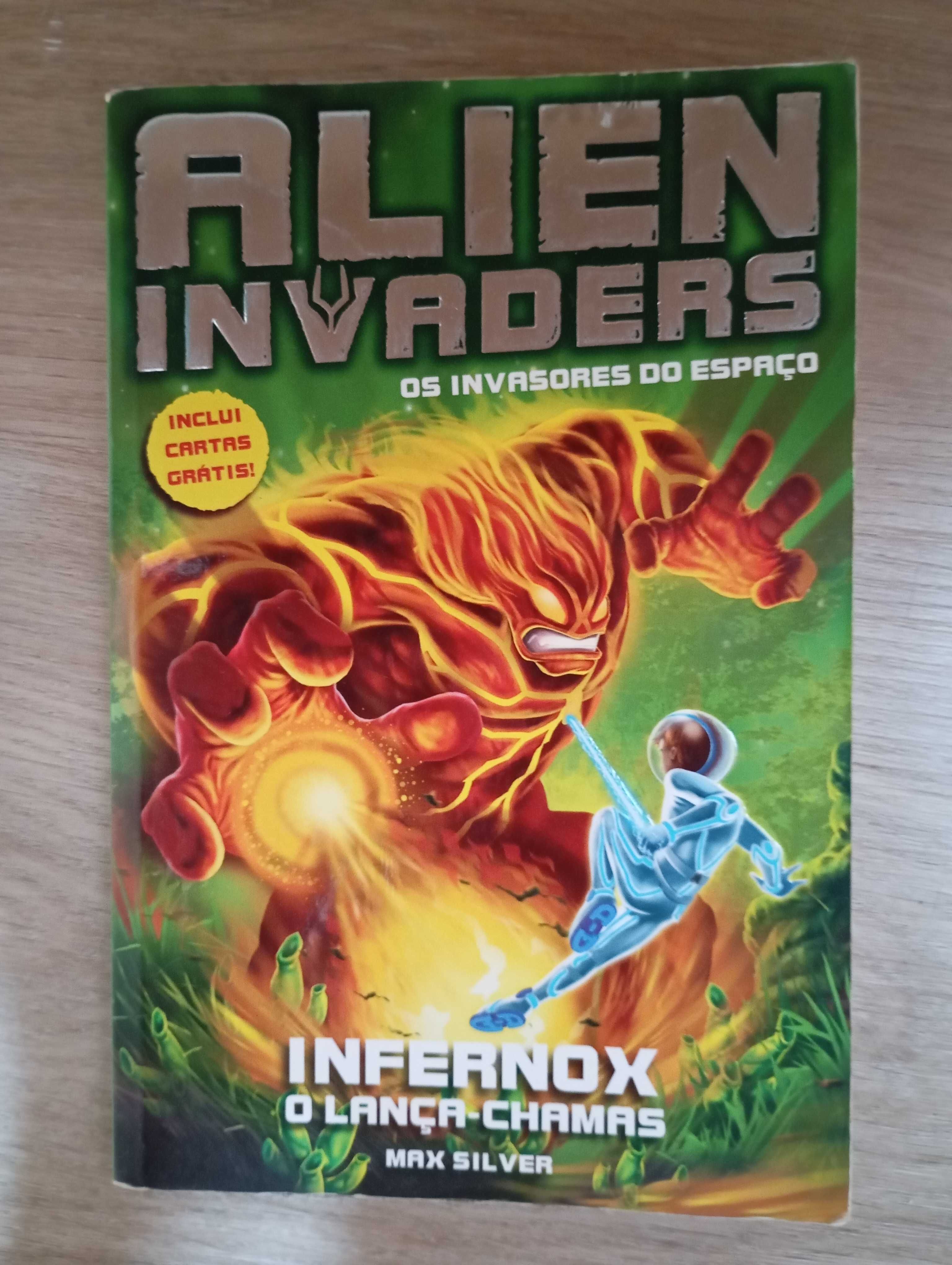 Alien Invaders Nº2, Infernox, O Lança-Chamas - Max Silver