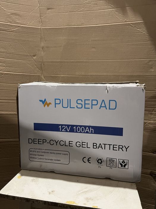 Акумулятор гелевий Pulsepad 12v 100ah