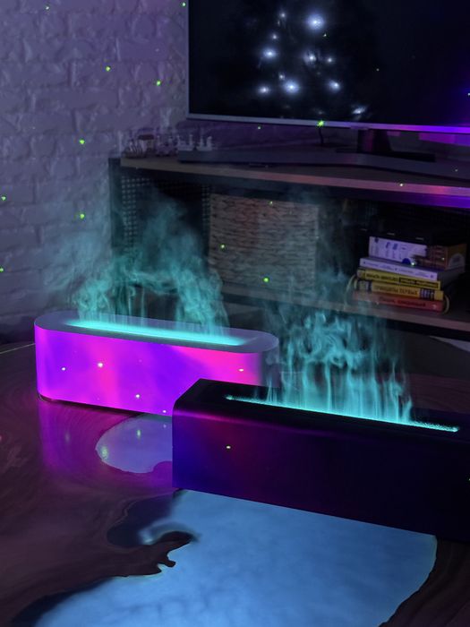 Зволожувач повітря з ефектом вогню, увлажнитель с эфектом огня