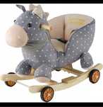 Bujak jeździk na biegunach 2w1 Konik happy hippo oryginalny Polski