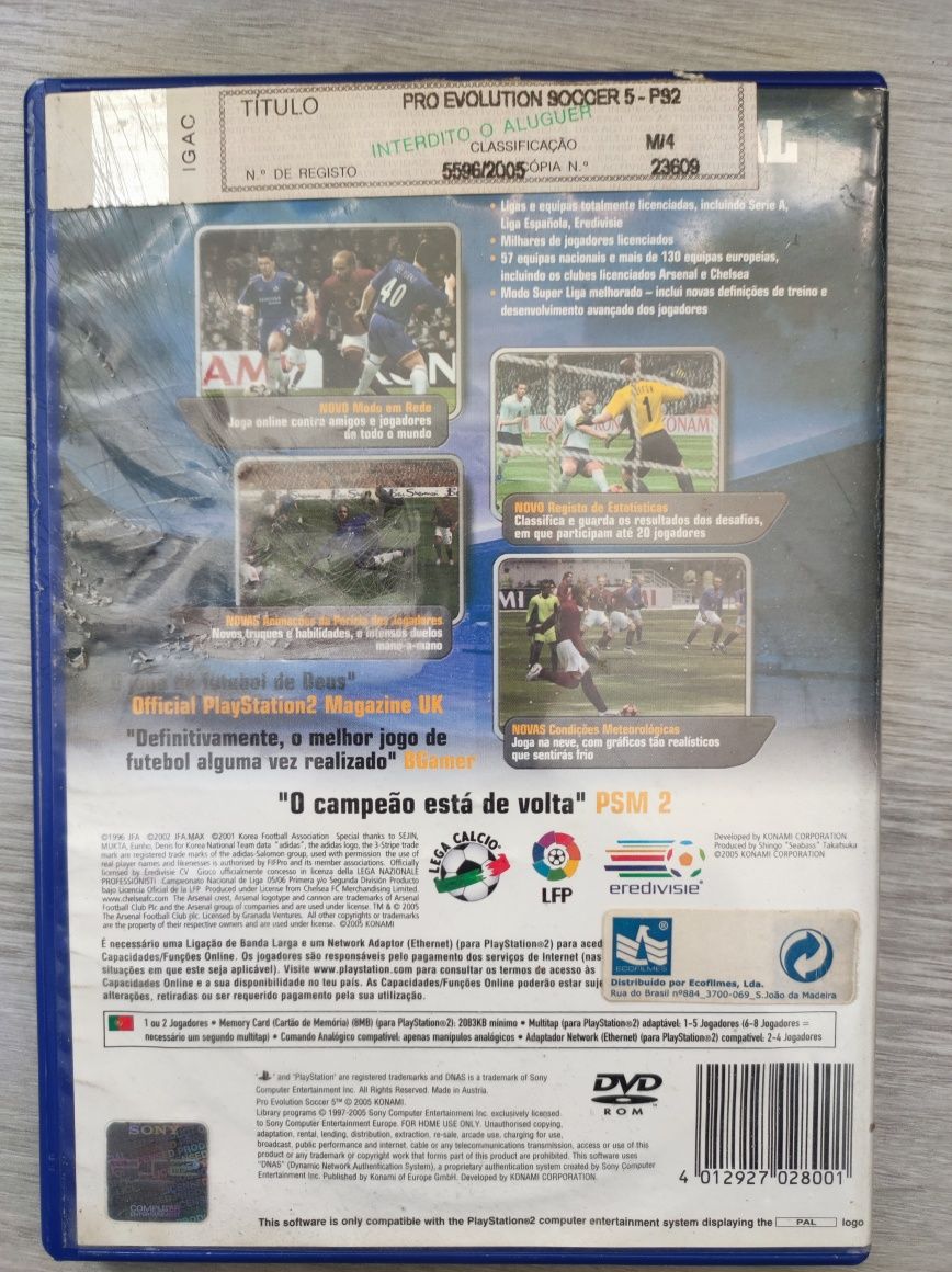 Pro Evolutivon Soccer 5 | PS2