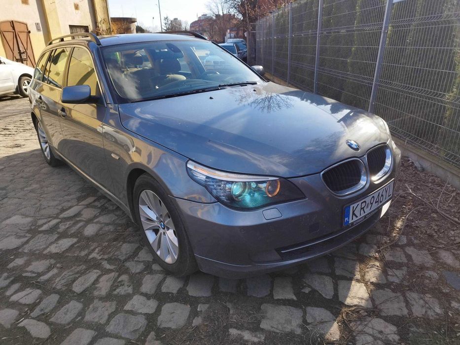 BMW E60 520D na pełnym wyposażeniu