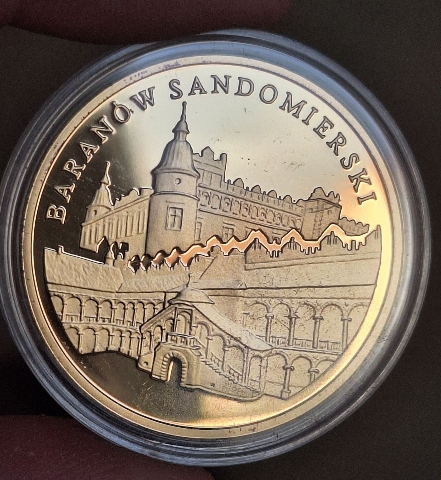 Numizmat Baranów Sandomierski SREBRO Ag 925