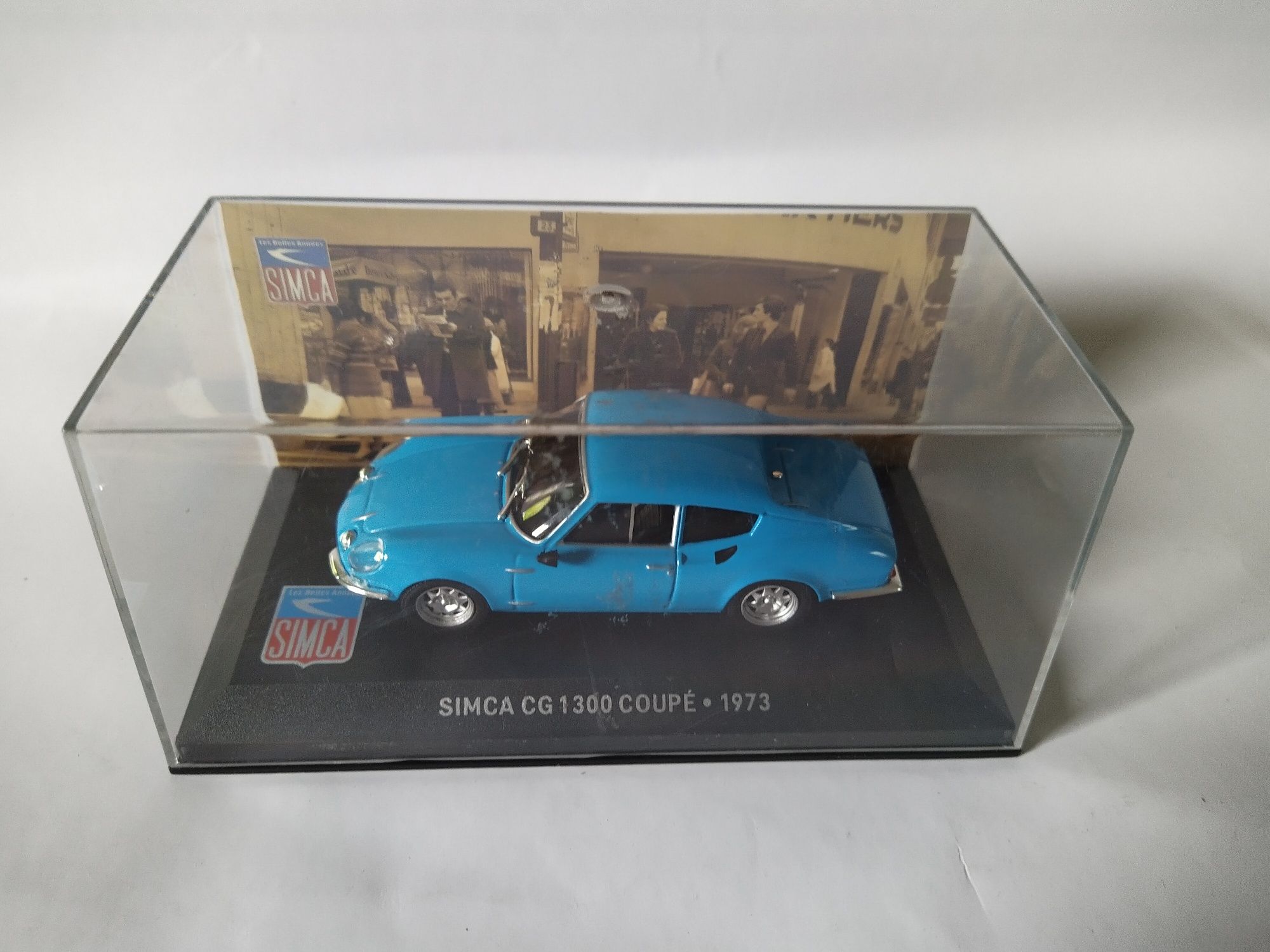 Simca CG 1300 coupe simca collection Skala 1:43