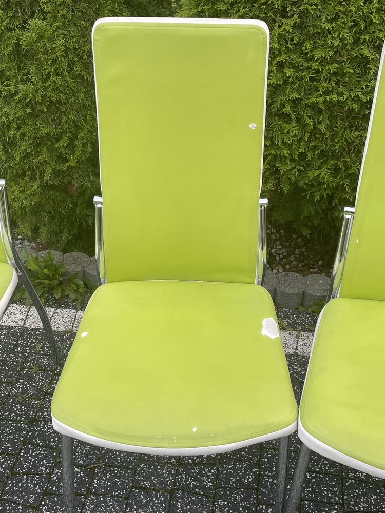 Krzesła wysokie nowoczesne do salonu 10 szt