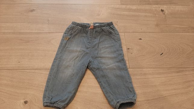 Spodenki jeansowe rozmiar 80 firma H&M