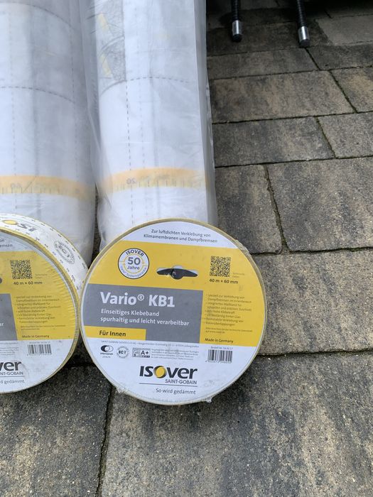 Isover folia i tasma paroizolacyjna