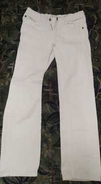 Білі джинси штани широкі 134