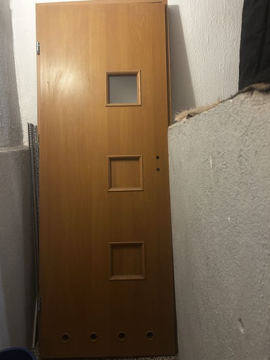 Dzwi z futrynami oscieznica  brazowe pokojowe wc