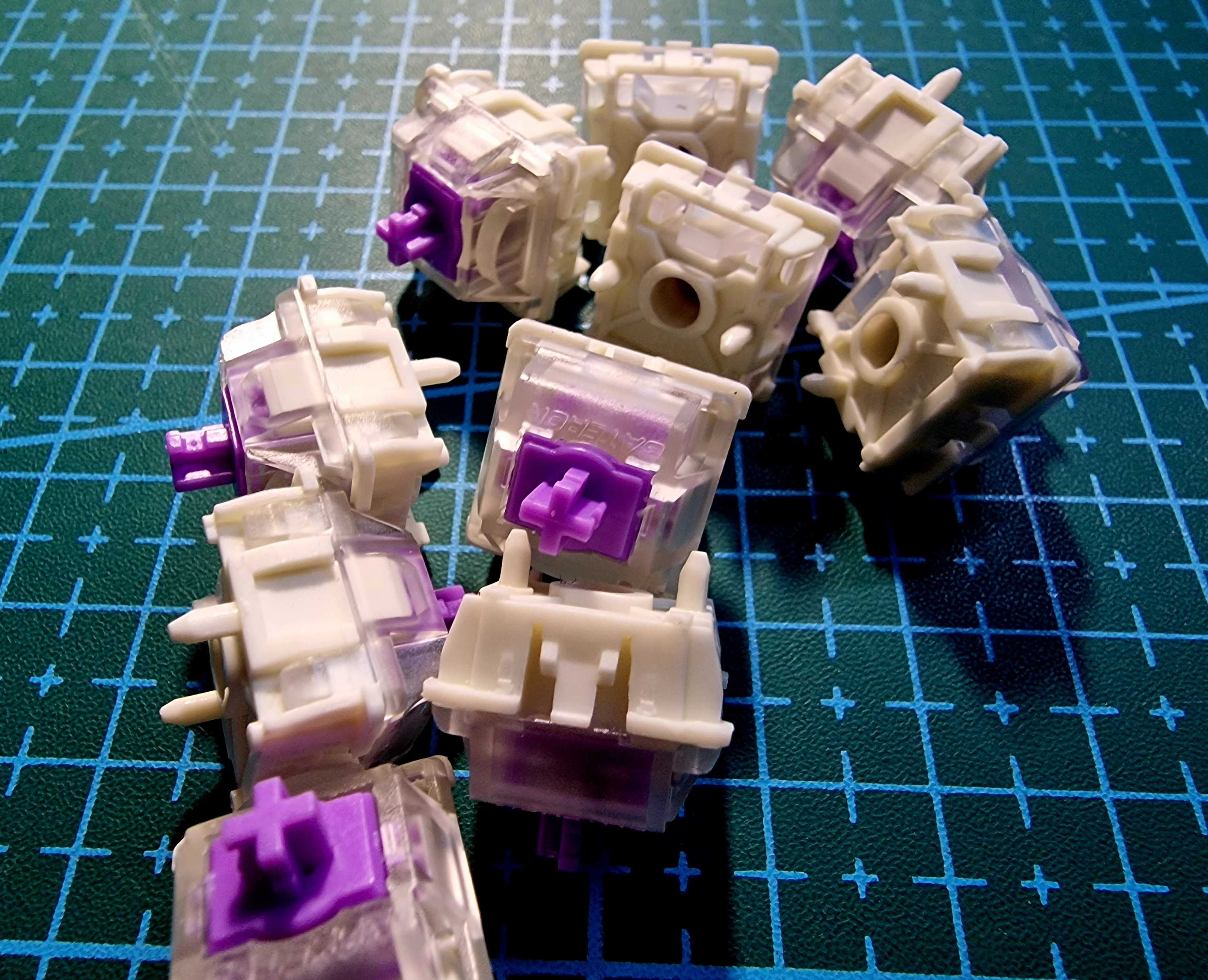 Gateron Double-Rail Magnetic Switch - Nebula - 108szt