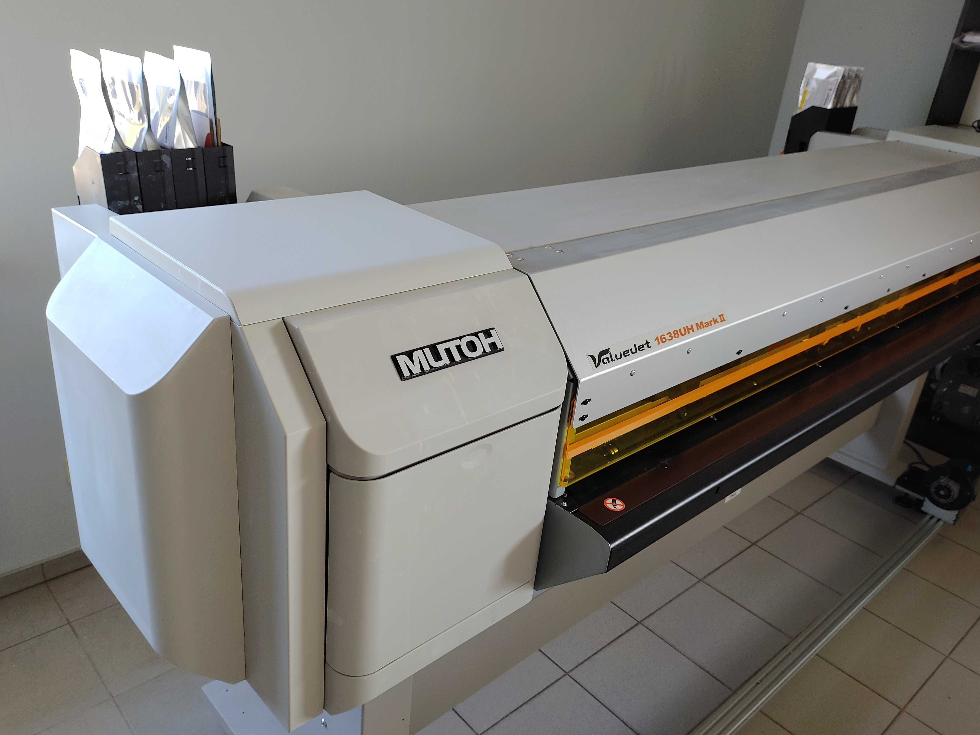 Drukarka hybrydowa LED-UV Mutoh 1638 UH mk. 2 druk na folii i płytach