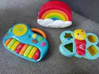 Sorter Fisher Price i Tęcza + gratis pianinko