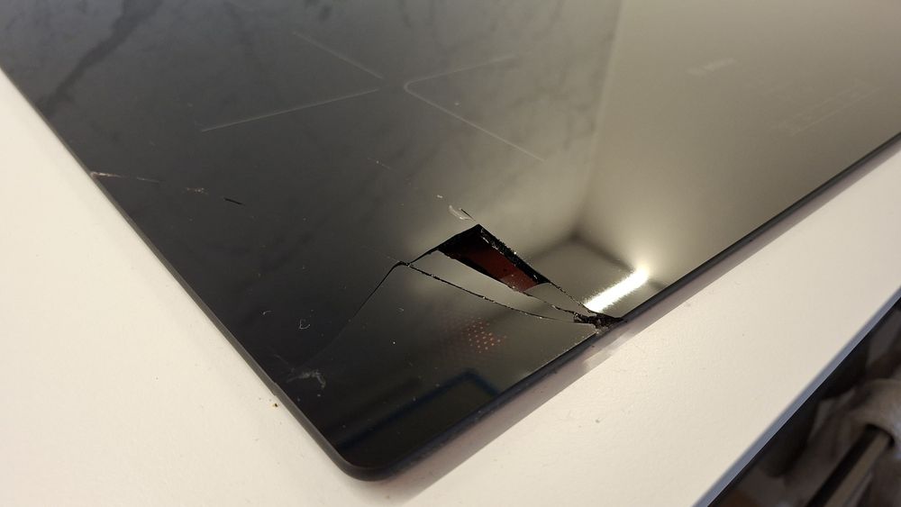 Płyta indukcyjna Bosch, sprawna, pęknięta