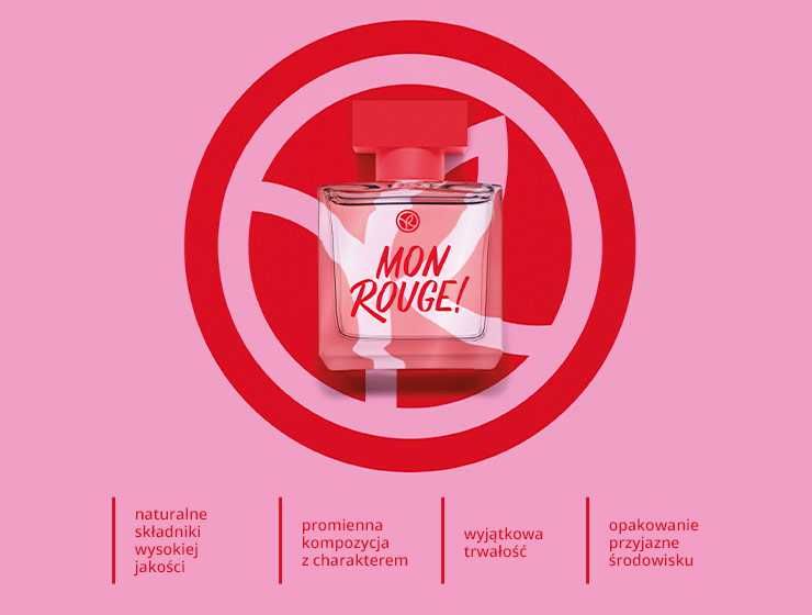 Yves Rocher, Mon Rouge, woda perfumowana 50 ml