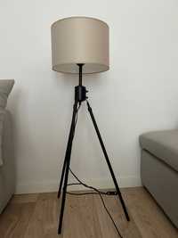 Lampa podłogowa trójnóg z abażurem 110 cm
