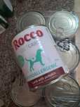 7 Latas Rocco hipoalergenico cão