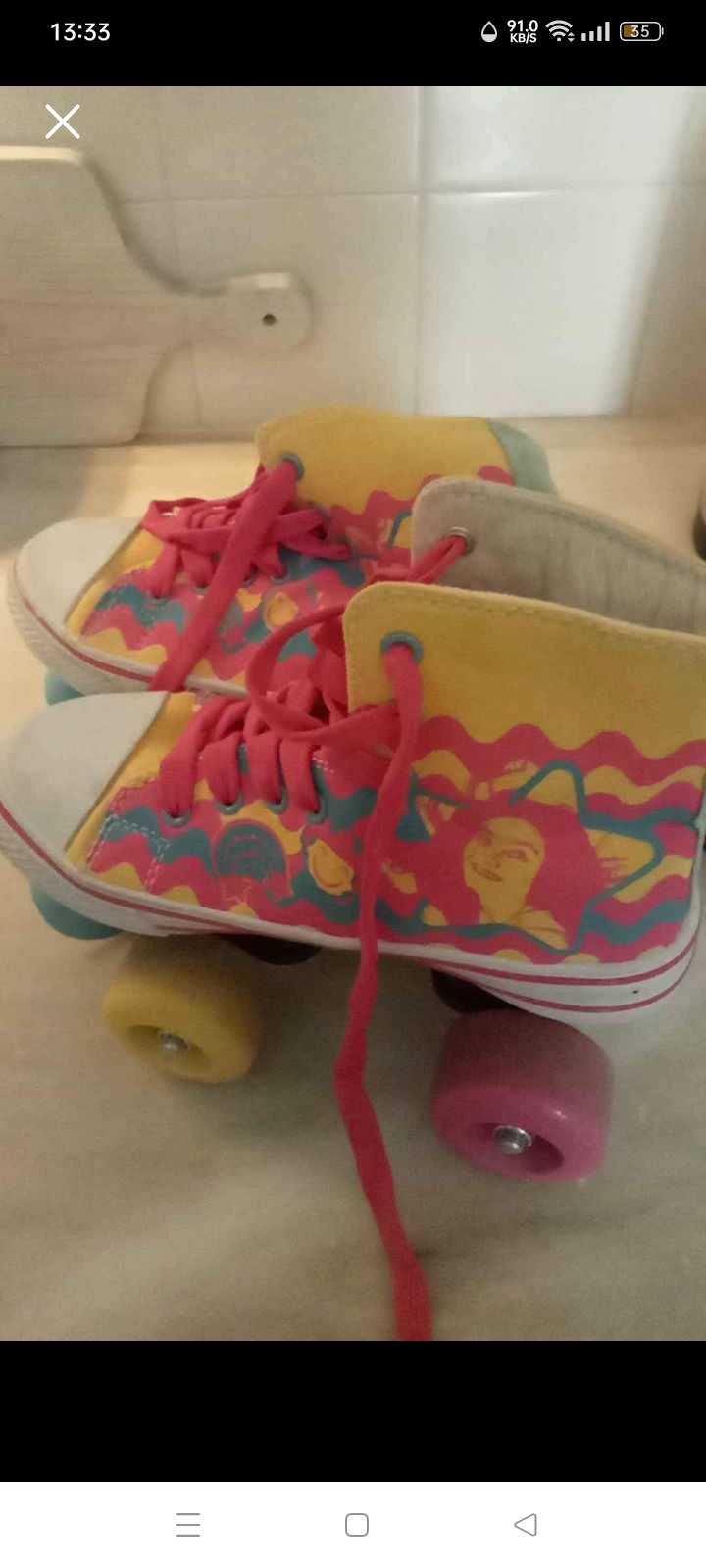 Patins tênis bota SOY LUNA