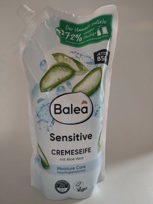 Balea uzupełnienie mydła w płynie delikatne Aloe vera 850 ml