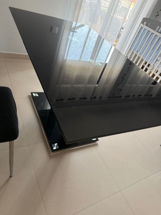 Mesa jantar vidro temperado