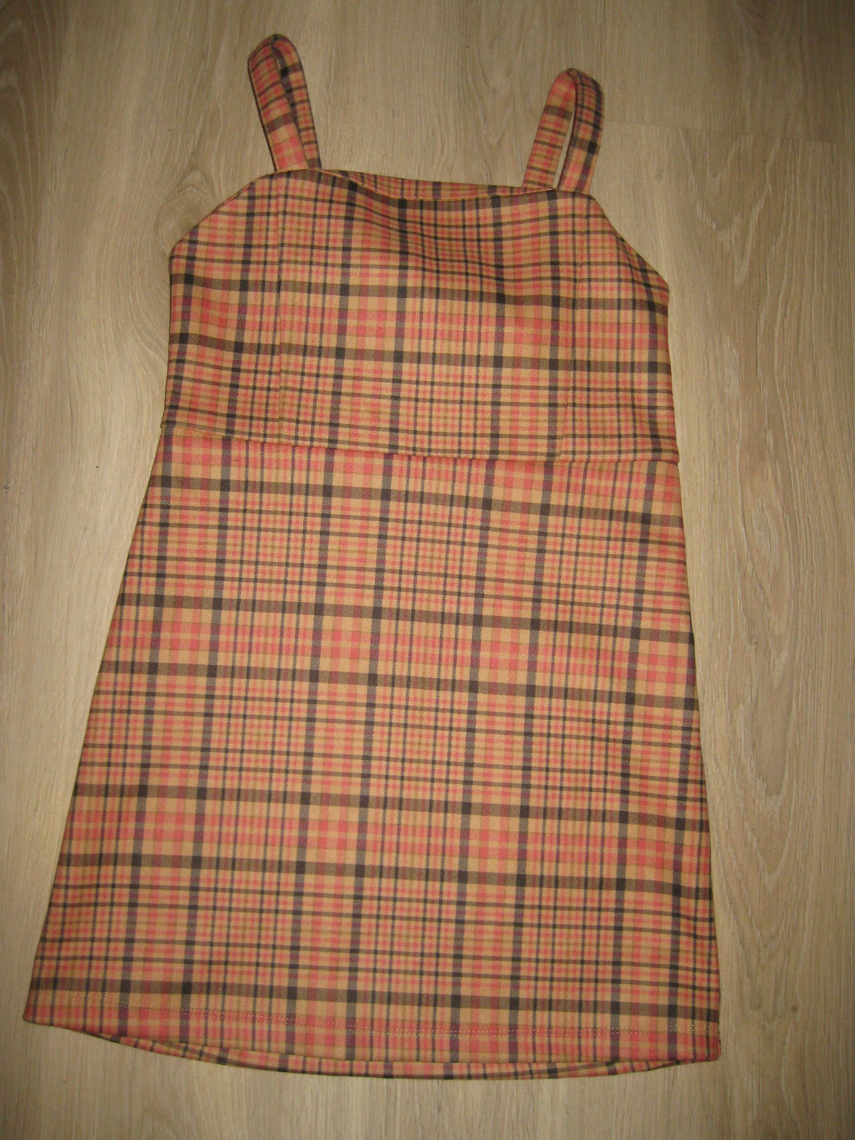 F&F sukienka krata rozmiar 140 cm 9-10 lat