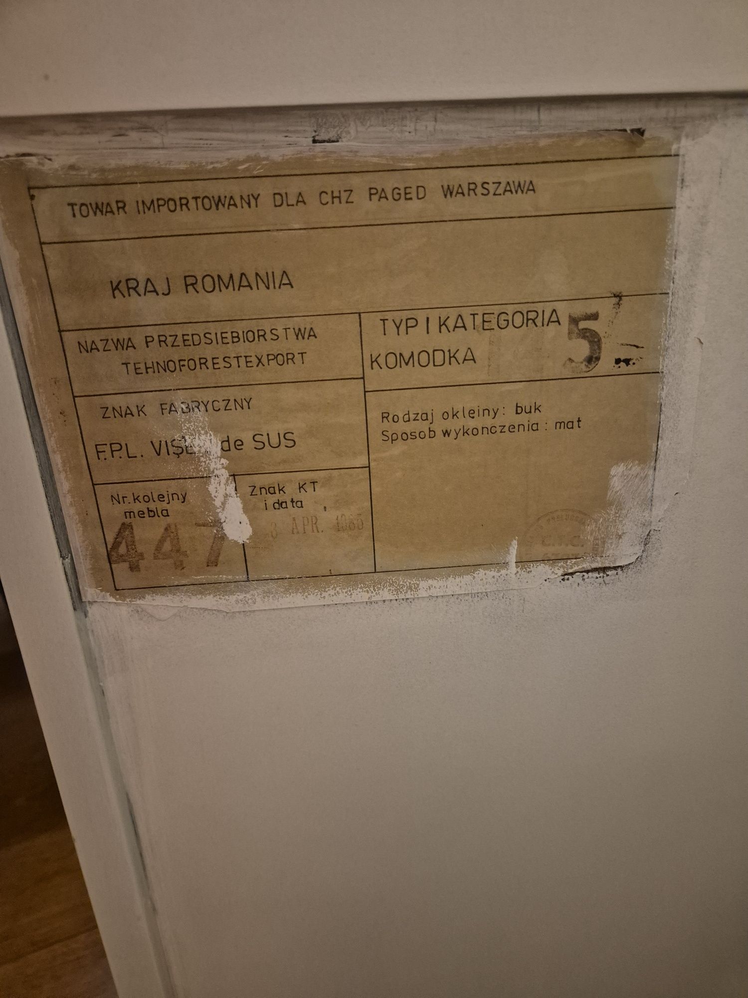 Komoda antyk barek styl Ludwig  XIV