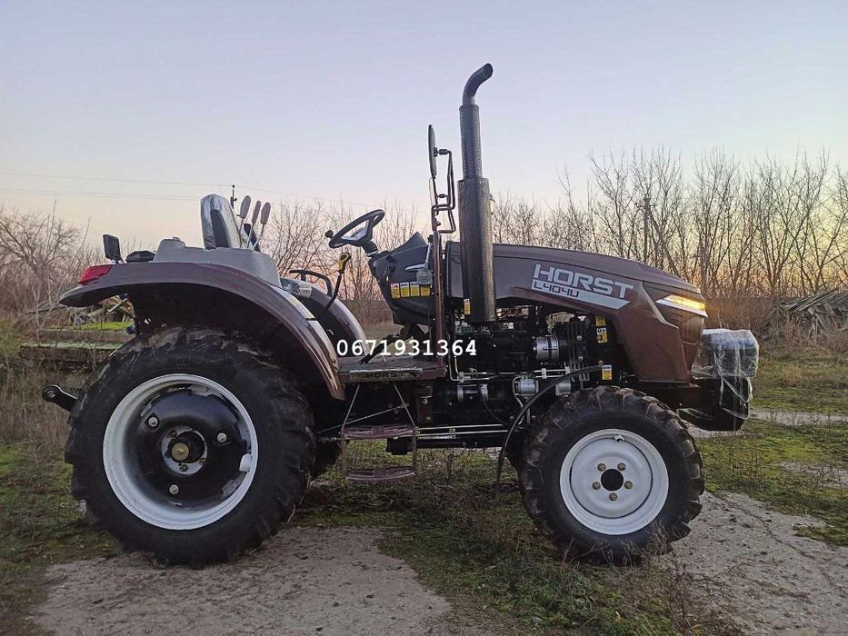 Трактор HORST L 404 U Примусова гідравлика ГУР Рівна підлога Доставка