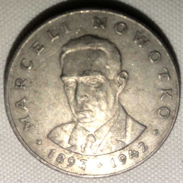 Moneta Marceli Nowotko PRL
