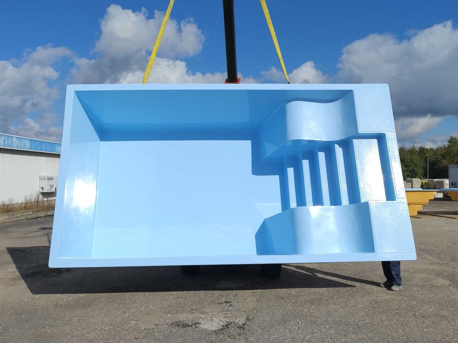 Basen ogrodowy wkopywany Marbella 620x340x150 PRODUCENT! RATY!!!