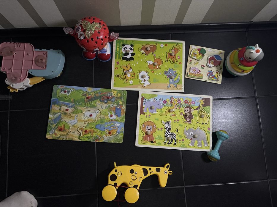 Dodo Пазли деревʼяні каталка chicco