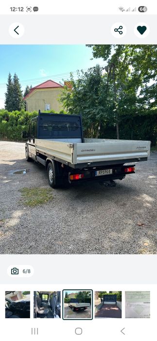 Skrzynia ładunkowa  kiper ducato boxer jumper