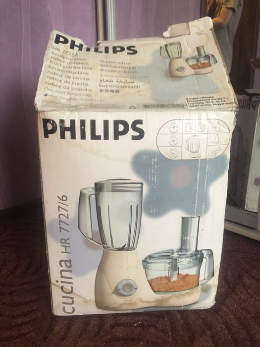 Кухонный комбайн philips cucina hr 7727/6