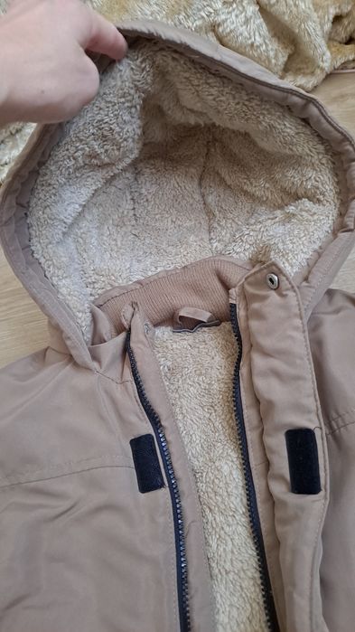 Kurtka zimowa chłopięca ocieplana 140